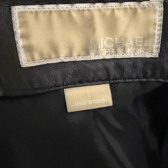 Michael Kors Women’s Leather Jacket - Picture 7 of 9